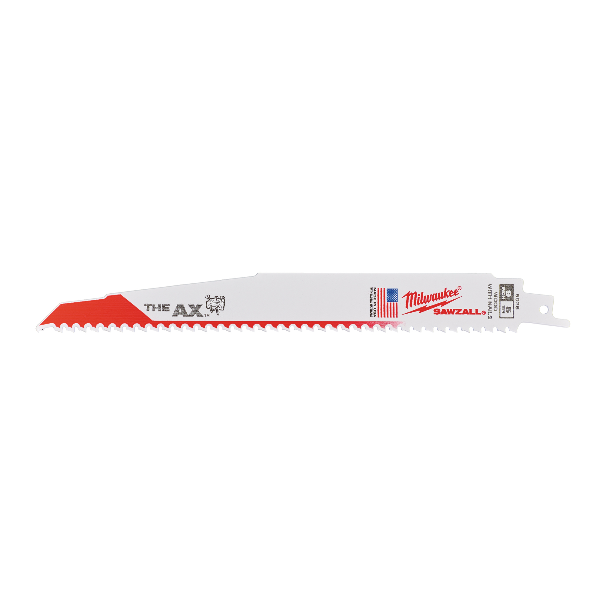 TIGERSÅGBLAD AX 230/5TPI 5P - Milwaukee