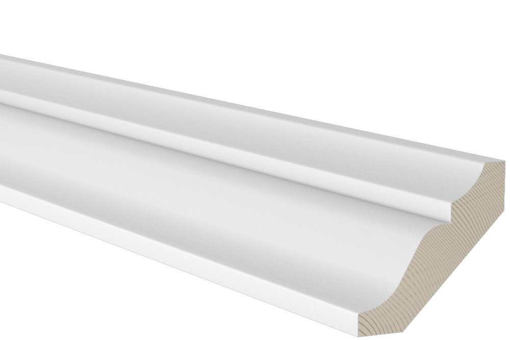TAKLIST ALLMOGE 363 FURU VIT 0502-Y 15X69X4400 MM - EHL Prolist