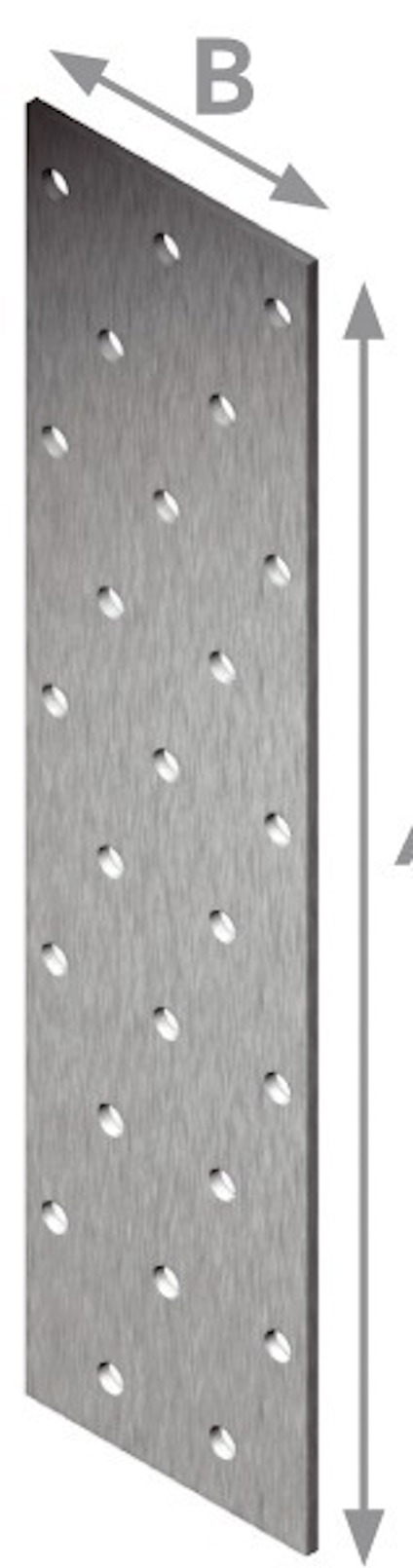 HÅLPLATTA FZV 100X300X2MM