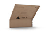 Kartongskiva med logotypen "TECCA" och texten "AirGap Eaves c400/cE400".